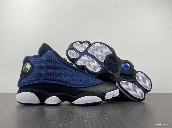 One Kick Jordan 13 Blue Bold DJ5982- Brave Retro 4169 1013